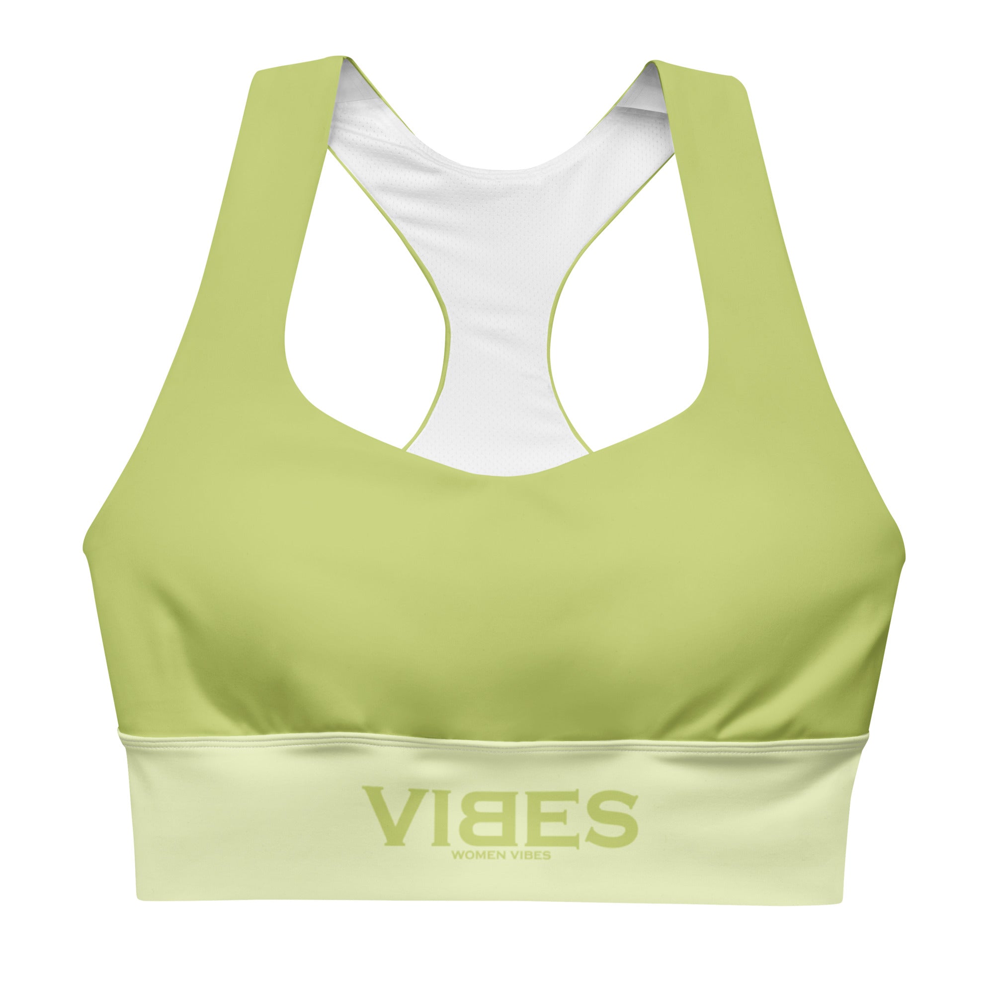 VIBES Langer Sport-BH (Grün)