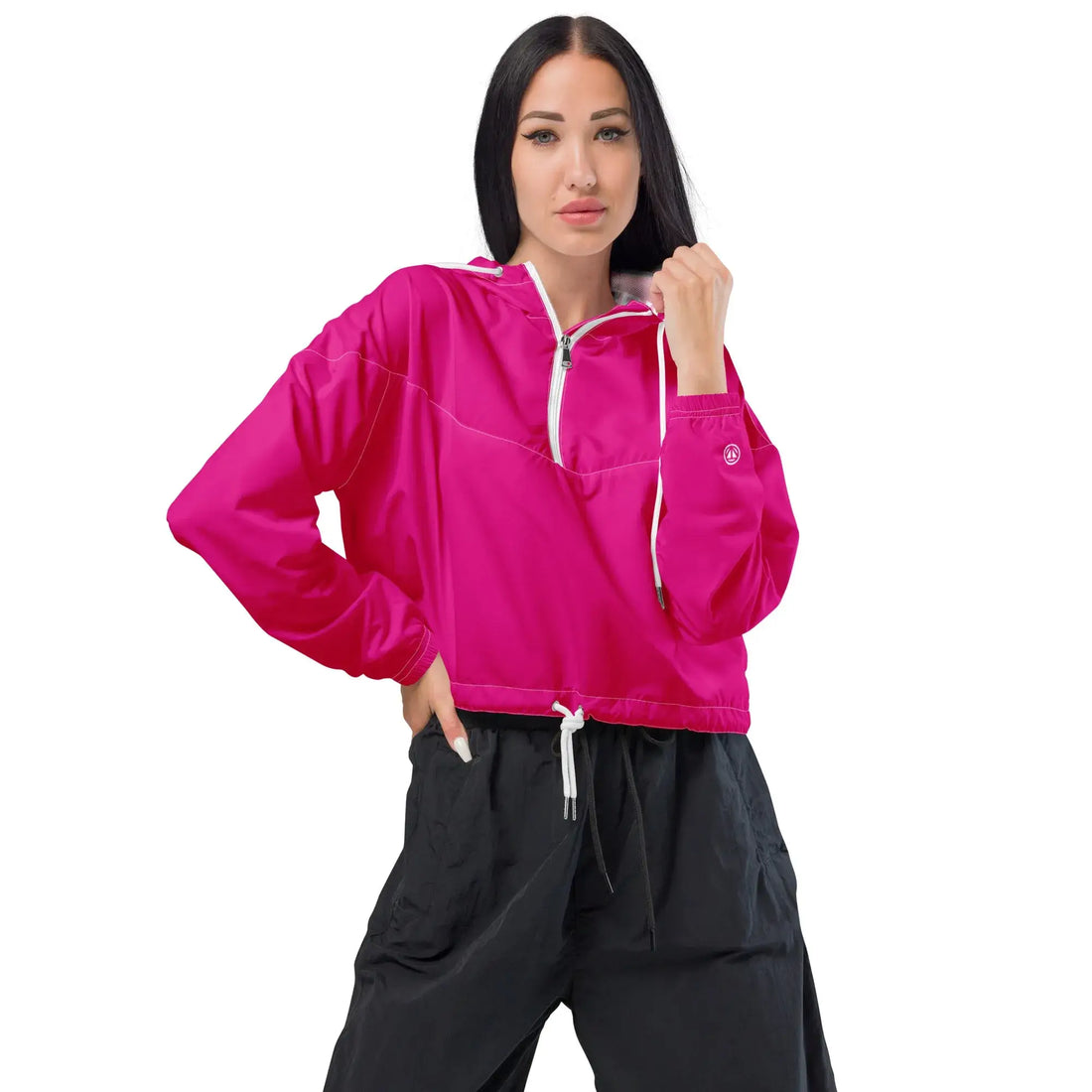 VIBES Kurze Windjacke Damen (PINK)