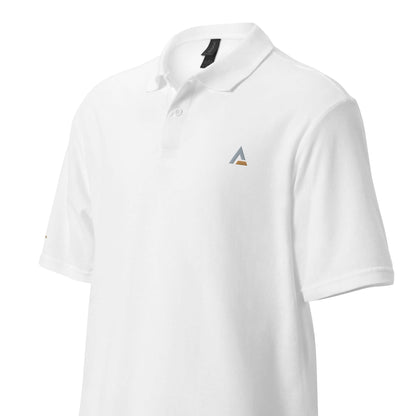 Poloshirt AAA (Weiß), Polo Shirt, Time Of Vibes