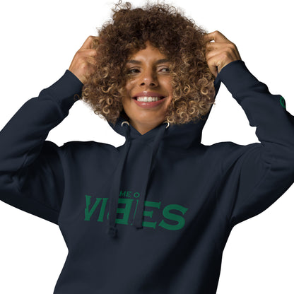 VIBES Hoodie (Navy/Green)